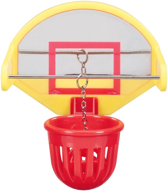 JW Pet Activitoy Birdie Basketball Toy 4 JW Pet Activitoy Birdie Basketball Toy - Image 2