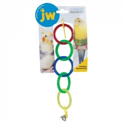 JW Pet Activitoy Birdie Olympia Rings Toy