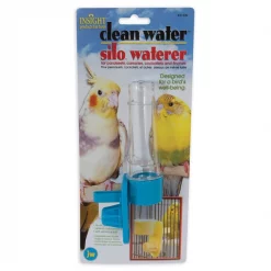 JW Pet Clean Water Silo Bird Waterer