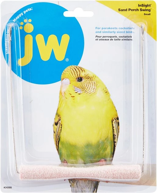 JW Pet InSight Sand Bird Perch Swing 3 JW Pet InSight Sand Bird Perch Swing