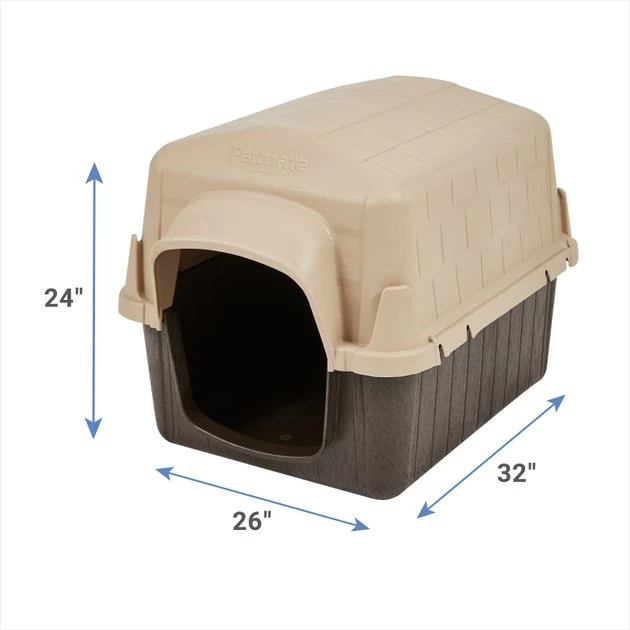 Aspen Pet Petbarn 3 Plastic Dog House 5 Aspen Pet Petbarn 3 Plastic Dog House - Image 3