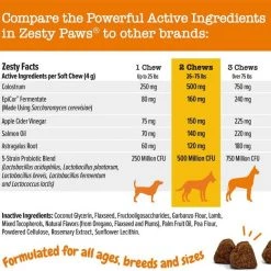 Zesty Paws||Chuckit! Zesty Paws Aller-Immune Lamb Flavored Soft Chews Allergy & Immune Supplement for Dogs + Chuckit! Ultra Rubber Ball Tough Toy 15 Zesty Paws||Chuckit! Zesty Paws Aller-Immune Lamb Flavored Soft Chews Allergy & Immune Supplement for Dogs + Chuckit! Ultra Rubber Ball Tough Toy -Cheap Petmate Store 365474 PT4. SY630 V1644021723