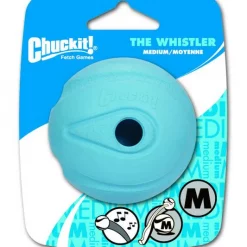 Chuckit! The Whistler Ball Dog Toy, Color Varies