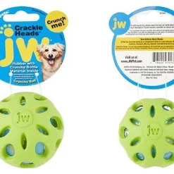 JW Pet Crackle Heads Ball Dog Toy, Color Varies 9 JW Pet Crackle Heads Ball Dog Toy, Color Varies -Cheap Petmate Store 53330 PT8. SY630 V1542656226