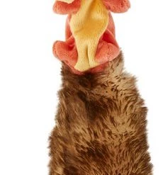 JW Pet Crackle Heads Skippy the Squirrel Dog Toy