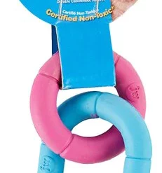 JW Pet Invincible Chains Triple Dog Toy, Color Varies