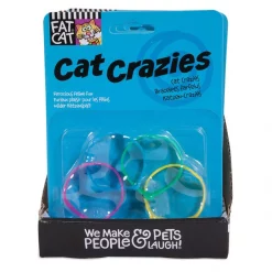 Fat Cat Crazies Playrings Cat Toy