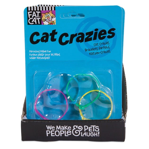 Fat Cat Crazies Playrings Cat Toy 3 Fat Cat Crazies Playrings Cat Toy