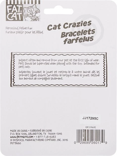 Fat Cat Crazies Playrings Cat Toy 5 Fat Cat Crazies Playrings Cat Toy - Image 3