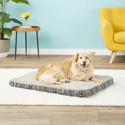 Petmate Antimicrobial Deluxe Orthopedic Pillow Dog Bed w/Removable Cover