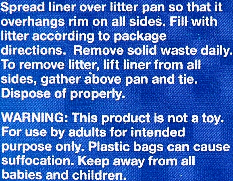 Petmate Litter Pan Boxed Liners 4 Petmate Litter Pan Boxed Liners - Image 2