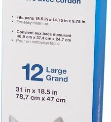 Petmate Drawstring Hi-Back Litter Pan Liners