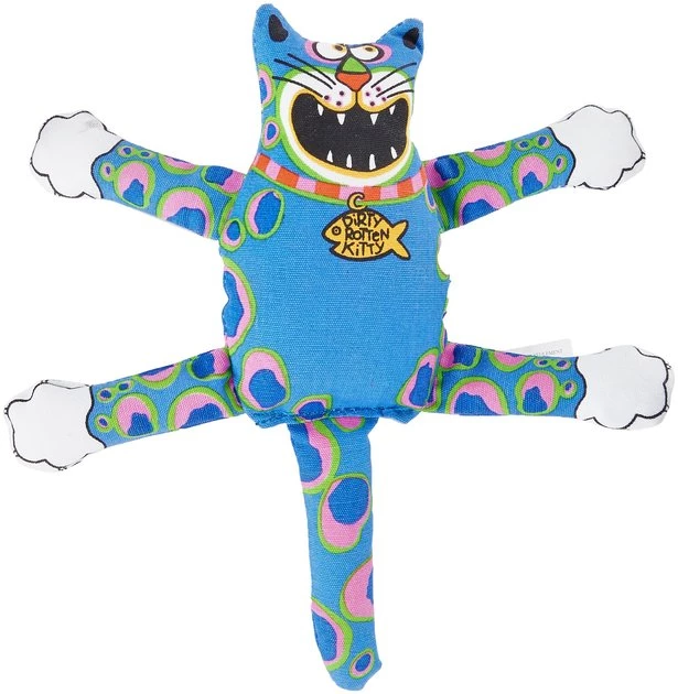 Fat Cat Mini Terrible Nasty Scaries Squeaky Dog Toy, Character Varies 4 Fat Cat Mini Terrible Nasty Scaries Squeaky Dog Toy, Character Varies - Image 2