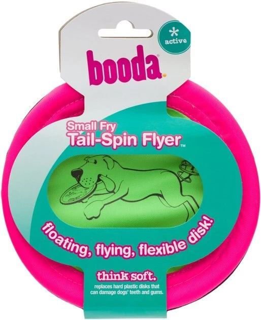 Booda Soft Bite Tail Spin Flyer Flying Disc Dog Toy, Color Varies 4 Booda Soft Bite Tail Spin Flyer Flying Disc Dog Toy, Color Varies - Image 2