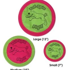 Booda Soft Bite Tail Spin Flyer Flying Disc Dog Toy, Color Varies 11 Booda Soft Bite Tail Spin Flyer Flying Disc Dog Toy, Color Varies -Cheap Petmate Store 70598 PT3. SY630 V1494442839