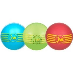 JW Pet iSqueak Ball Dog Toy, Color Varies -Cheap Petmate Store 71041 PT2. SY630 V1534452153