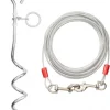 Aspen Pet Spiral Stake with 20-Feet of Tie-out Cable 1 Aspen Pet Spiral Stake with 20-Feet of Tie-out Cable -Cheap Petmate Store 71077 MAIN. SY630 V1506968146