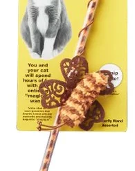 JW Pet Cataction Butterfly Wand Cat Toy -Cheap Petmate Store 73749 PT2. SY630 V1525719135