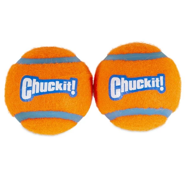 Chuckit! Double Pack Dog Tennis Ball Dog Toy 3 Chuckit! Double Pack Dog Tennis Ball Dog Toy