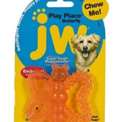 JW Pet Play Place Butterfly Puppy Teether, Color Varies -Cheap Petmate Store 81068 PT2. SY630 V1543602760