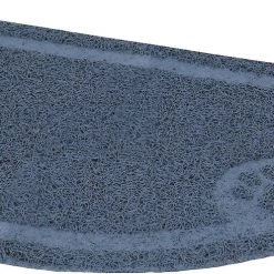 Petmate Catcher Mat, Half Circle, Ice Blue