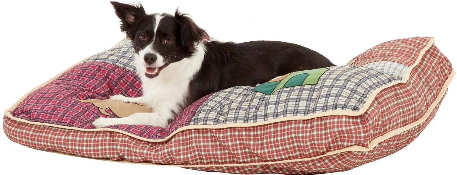Aspen Pet Quilted Novelty Pillow Dog Bed w/Removable Cover 7 Aspen Pet Quilted Novelty Pillow Dog Bed w/Removable Cover - Image 5