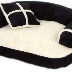 Aspen Pet Bolster Cat & Dog Bed, Color Varies -Cheap Petmate Store 83896 PT3. SY630 V1566315814