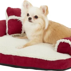 Aspen Pet Bolster Cat & Dog Bed, Color Varies -Cheap Petmate Store 83896 PT7. SY630 V1566315816