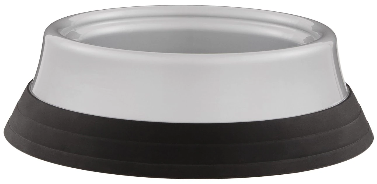 JW Pet Skid Stop Heavyweight Pet Bowls, Color Varies 3 JW Pet Skid Stop Heavyweight Pet Bowls, Color Varies