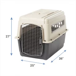 Petmate Ultra Vari Dog & Cat Kennel, Taupe/Black -Cheap Petmate Store 83947 PT2. SY630 V1569330275