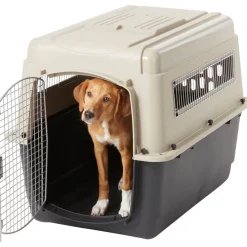 Petmate Ultra Vari Dog & Cat Kennel, Taupe/Black -Cheap Petmate Store 83947 PT3. SY630 V1569016066