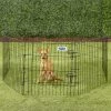 Petmate 8-Panel Wire Dog Exercise Pen with Door, Black -Cheap Petmate Store 83968 MAIN. SY630 V1567186171
