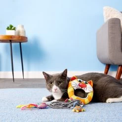 Fat Cat Catfisher Kitty Hoots Doorknob Hanger Cat Toy, Color Varies -Cheap Petmate Store 83991 PT5. SY630 V1525717824