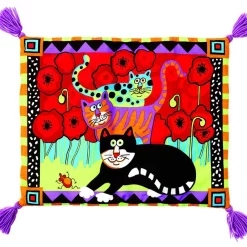 Fat Cat Boogie Mat Cat Toy, Color Varies
