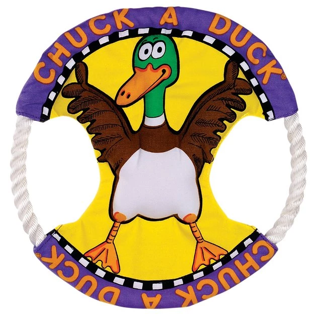 Fat Cat Classic Rings Dog Toy, Character Varies 3 Fat Cat Classic Rings Dog Toy, Character Varies