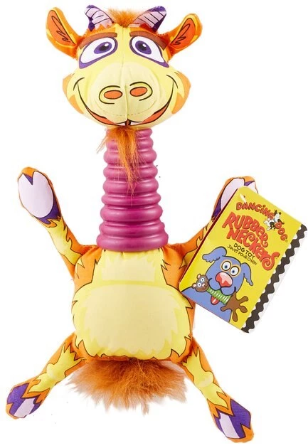 Fat Cat Rubber Neckers Squeaky Dog Toy, Color Varies 7 Fat Cat Rubber Neckers Squeaky Dog Toy, Color Varies - Image 5