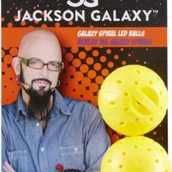 Jackson Galaxy Spiral Galaxy LED Balls Cat Toy